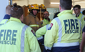 Volunteer Fire Brigade : Edgecumbe : New Zealand : Business News Photos : Richard Moore : Photographer